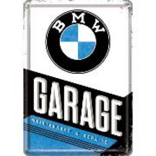 Bild von Blechpostkarten. BMW / Garage, BMW