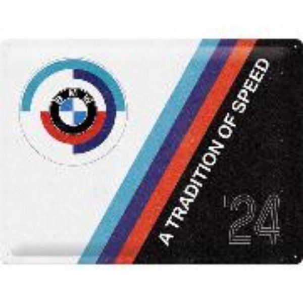 Bild von Blechschild. BMW / Motorsport - Tradition Of Speed