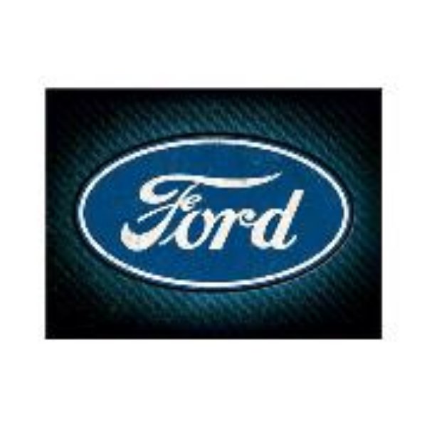 Bild von Magnet. Ford / Logo Blue Shine