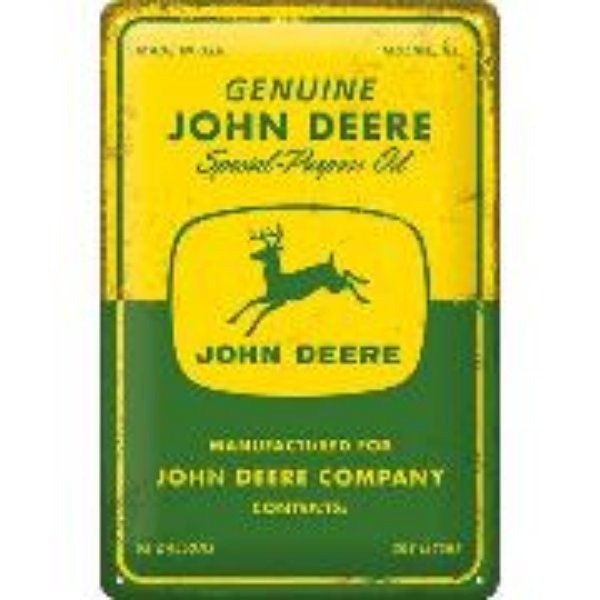 Bild von Blechschild. John Deere / Special Purpose Oil