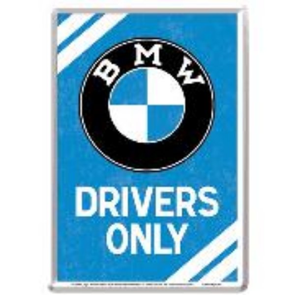 Bild von Blechpostkarten. BMW / Drivers Only