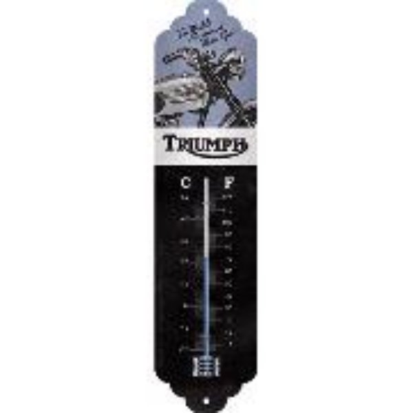 Bild von Thermometer. Triumph / Motorcycle blue