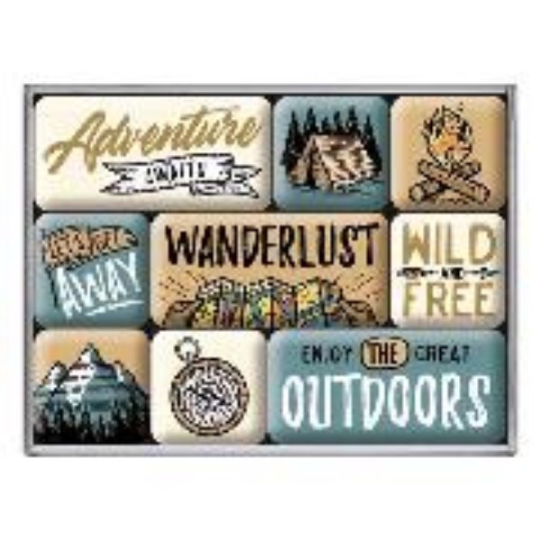 Bild von Magnet Set. Outdoor & Activities / Outdoor Adventure