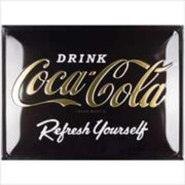 Bild von Blechschild. Coca-Cola / Logo Refresh yourself / Special Edition