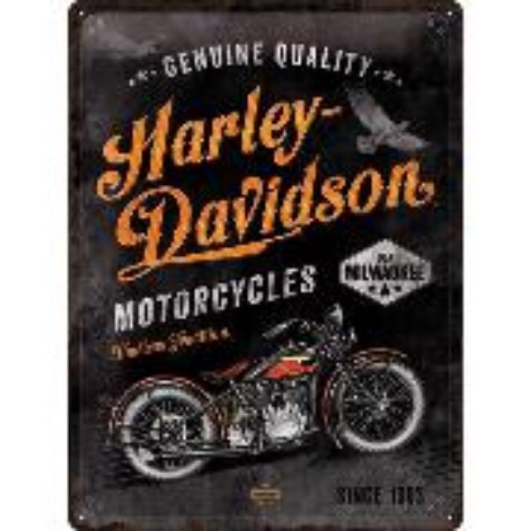 Bild von Blechschild. Harley-Davidson / Timeless Tradition