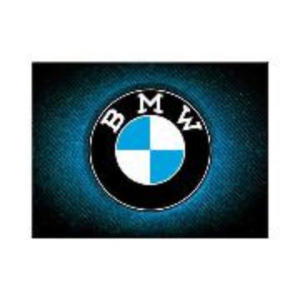 Bild von Magnet. BMW / Logo Blue Shine