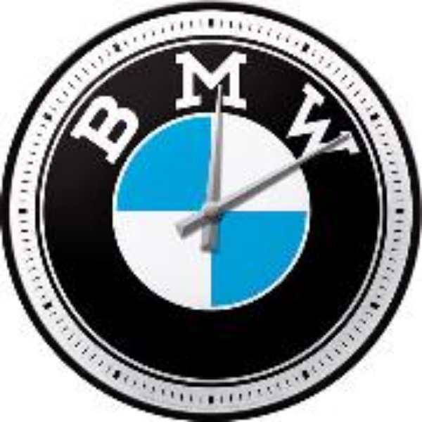 Bild von Wanduhr. BMW / Logo / Ø 31.0 cm