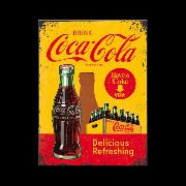 Bild von Magnet. Coca-Cola / In Bottles Yellow