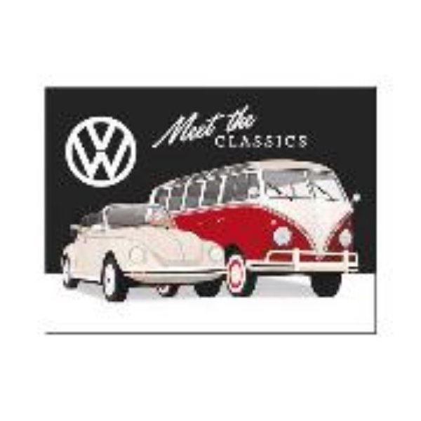 Bild von Magnet. Volkswagen / VW - Meet The Classics