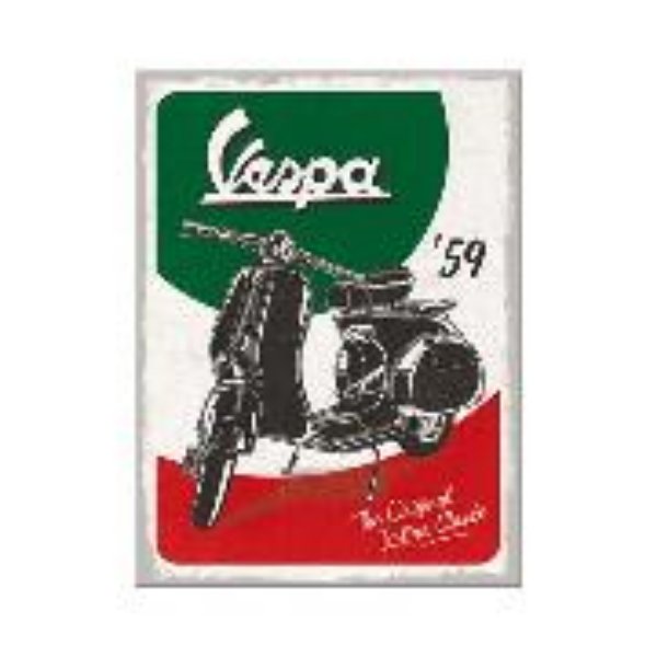 Bild von Magnet. Vespa / The Italian Classic