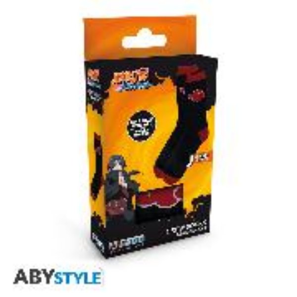 Bild von NARUTO SHIPPUDEN - Socken. Black & Red - Akatsuki