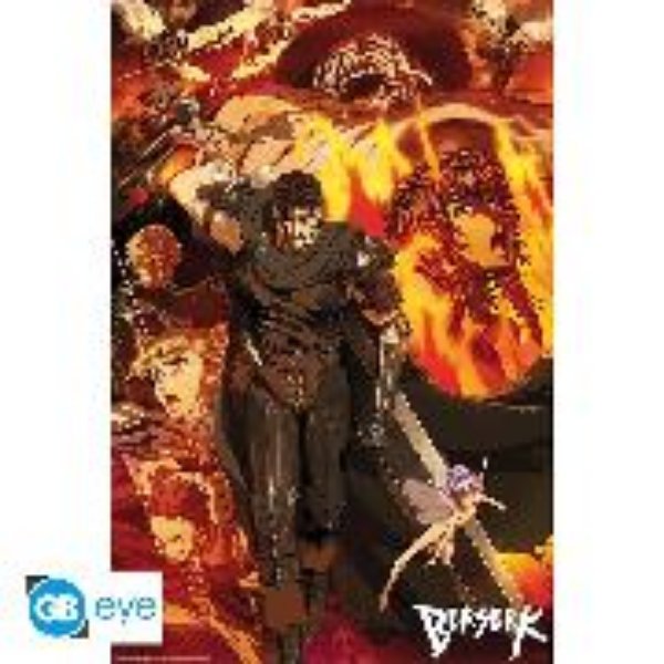 Bild von BERSERK Poster. "Groupe"