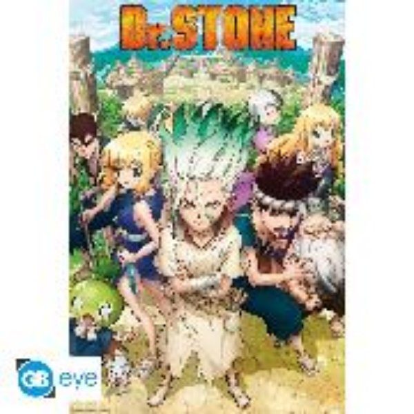 Bild von DR STONE Poster. "Groupe"