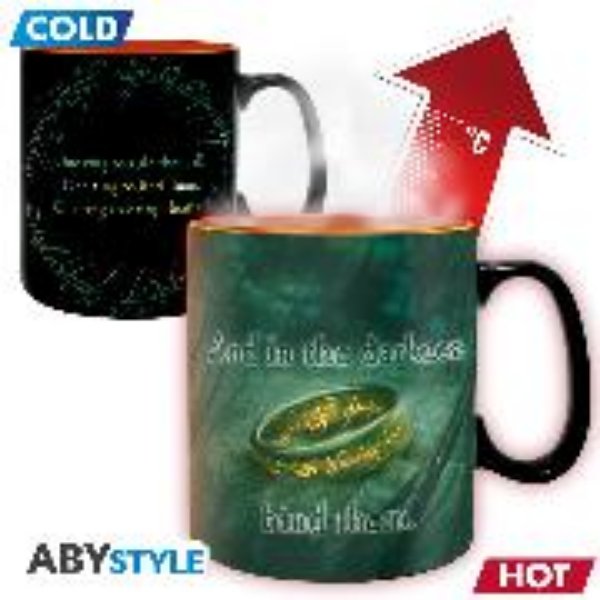 Bild von LORD OF THE RINGS Tasse. Heat Change Sauron box