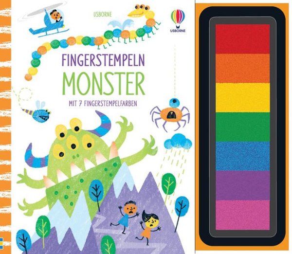 Bild zu Fingerstempeln: Monster