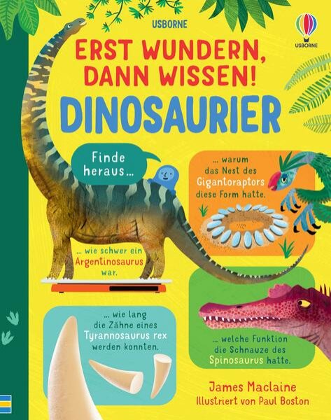 Bild zu Erst wundern, dann wissen! Dinosaurier