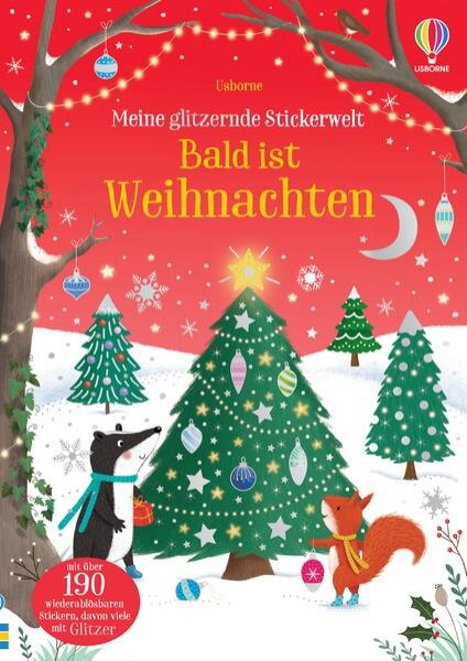 Bild zu Meine glitzernde Stickerwelt: Bald ist Weihnachten