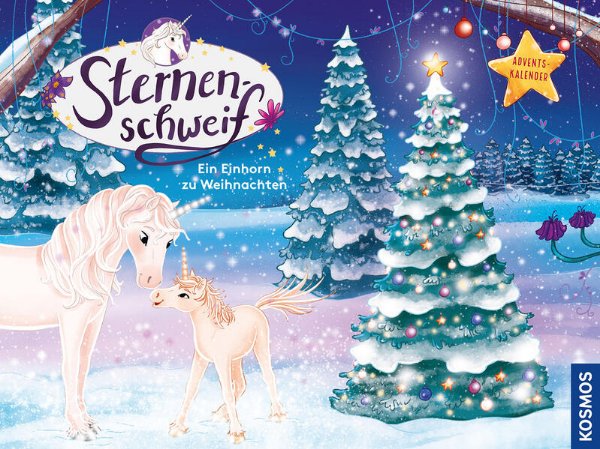 Bild zu Sternenschweif Adventskalender, Ein Einhorn zu Weihnachten