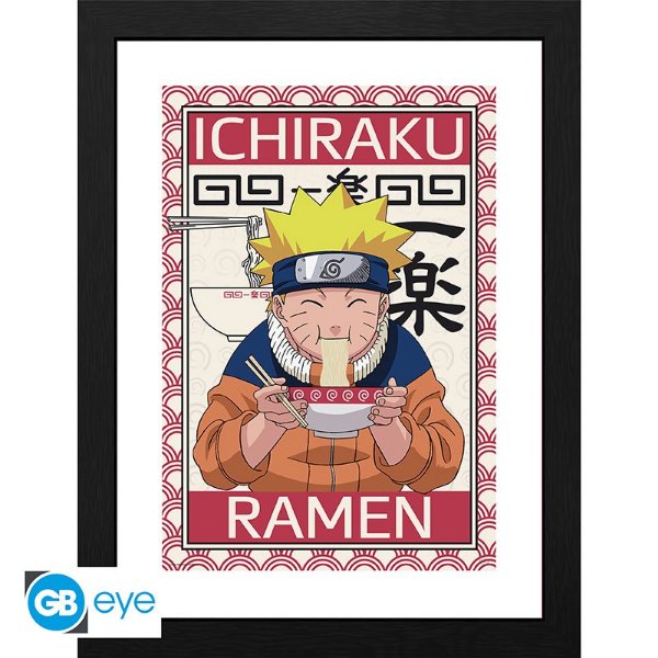 Naruto Poster (gerahmt): Ichiraku Ramen