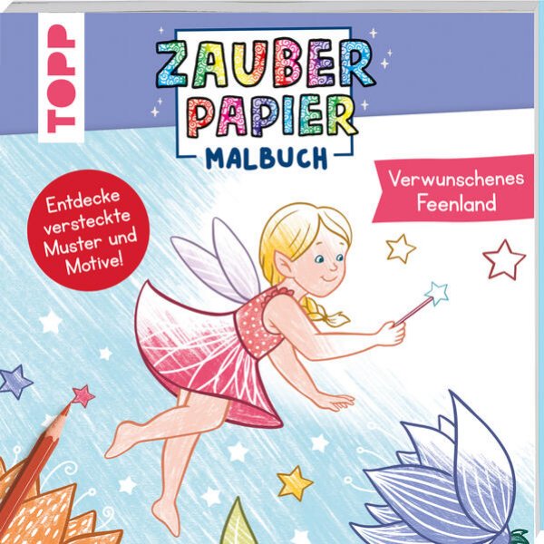 Bild zu Zauberpapier Malbuch Verwunschenes Feenland