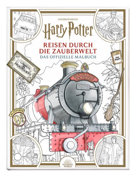 Bild zu Aus den Filmen zu Harry Potter: Reisen durch die Zauberwelt - Das offizielle Malbuch