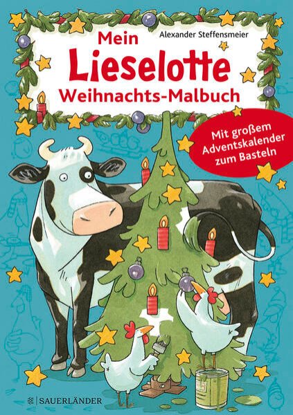 Bild zu Mein Lieselotte Weihnachts-Malbuch