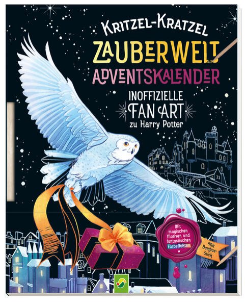 Bild zu Kritzel-Kratzel Zauberwelt Adventskalender - Inoffizielle Fan Art zu Harry Potter