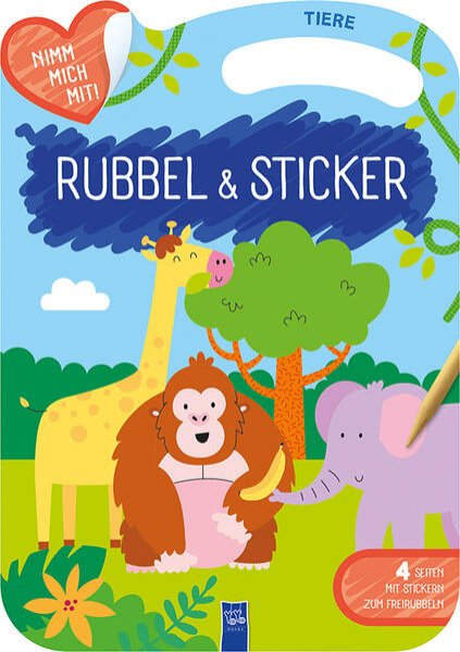 Bild zu Rubbel & Sticker - Tiere