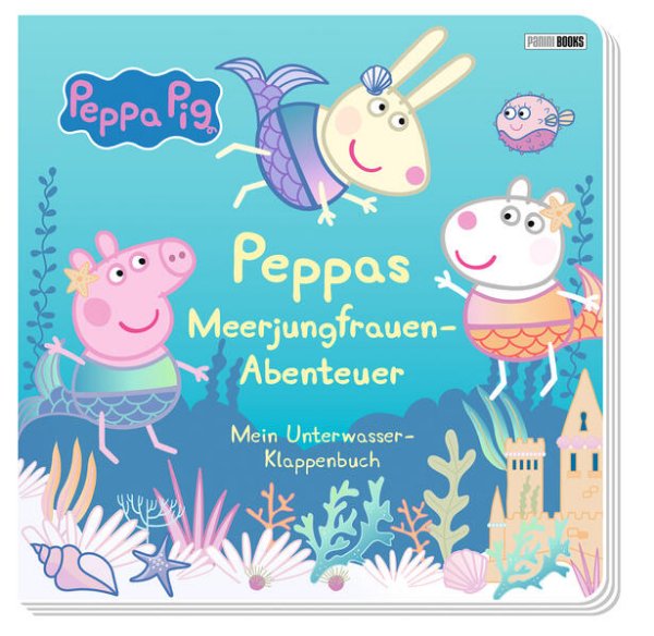 Bild zu Peppa Pig: Peppas Meerjungfrauen-Abenteuer - Mein Unterwasser-Klappenbuch