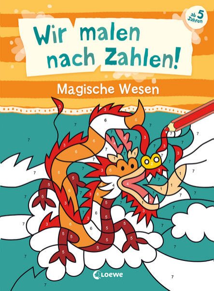 Bild zu Wir malen nach Zahlen! - Magische Wesen