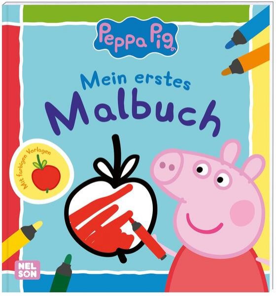 Bild zu Peppa Wutz Ausmalbilder: Mein erstes Malbuch