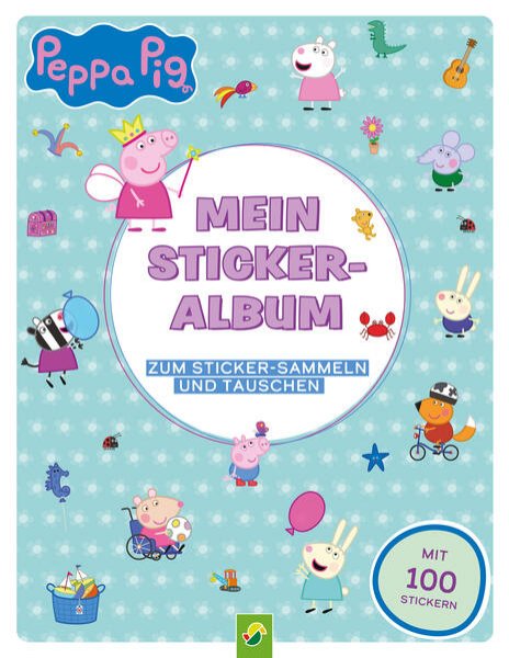 Bild zu Peppa Pig Mein Stickeralbum mit 100 Stickern