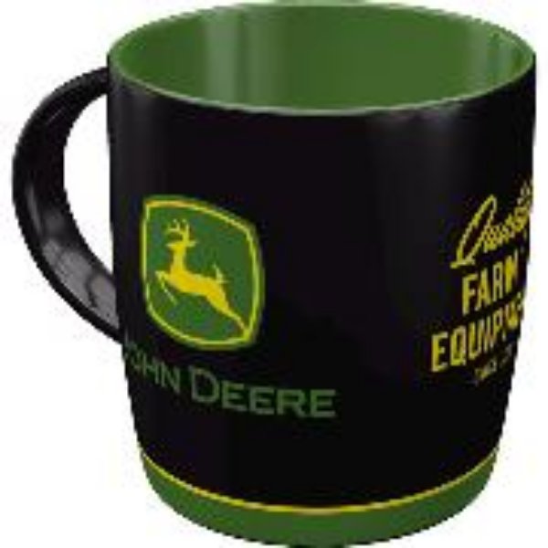 Bild von Tasse. John Deere / Logo Black