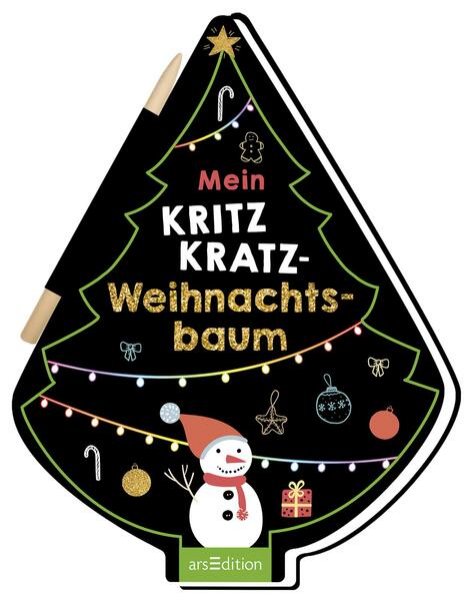 Bild zu Mein Kritzkratz-Weihnachtsbaum