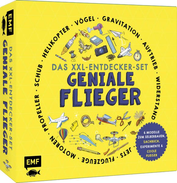 Bild zu Das XXL-Entdecker-Set - Geniale Flieger: 6 Modelle zum Selberbauen, Sachbuch, Experimente und faszinierende Flugmaschinen