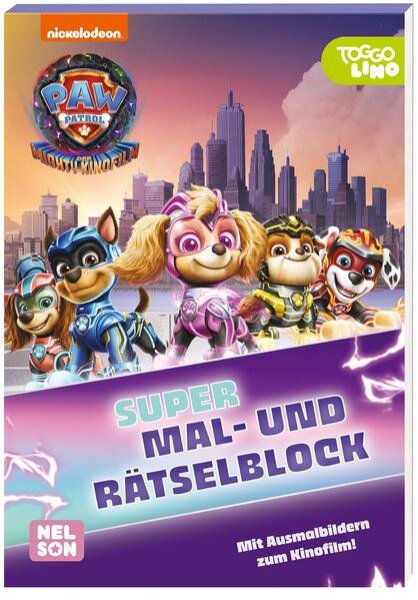 Bild zu PAW Patrol - Der Mighty Kinofilm: Super Mal- und Rätselblock