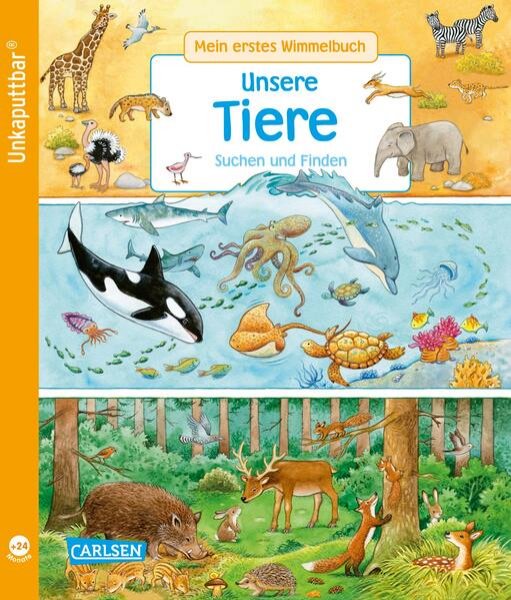 Bild zu Unkaputtbar: Mein erstes Wimmelbuch: Unsere Tiere