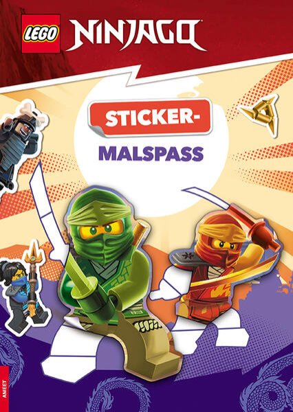 Bild zu LEGO® NINJAGO® - Sticker-Malspass