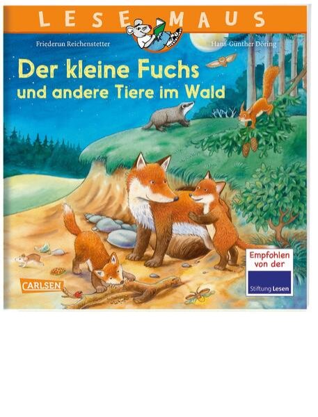 Bild zu LESEMAUS 181: Der kleine Fuchs und andere Tiere im Wald