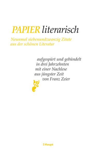 Bild zu Papier literarisch