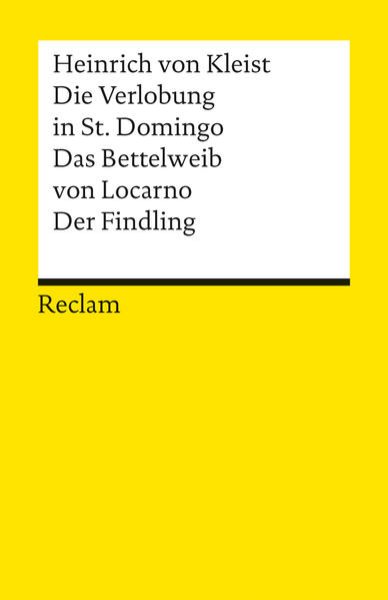 Bild zu Die Verlobung in St. Domingo. Das Bettelweib von Locarno. Der Findling