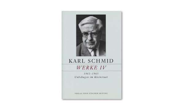 Bild zu Bd. 4: Karl Schmid, Gesammelte Werke, Werke IV - Karl Schmid - Gesammelte Werke und Briefe