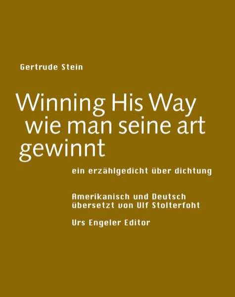 Bild zu Winning his way /wie man seine art gewinnt