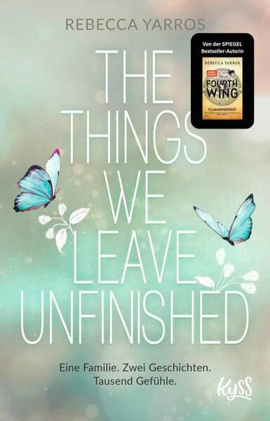 Bild zu The things we leave unfinished