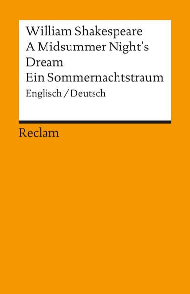 Bild zu A Midsummer Night's Dream / Ein Sommernachtstraum. Englisch/Deutsch