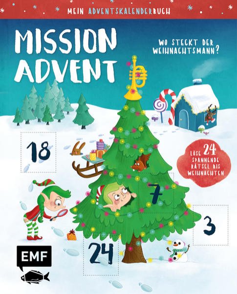 Bild zu Mein Adventskalender-Buch: Mission Advent - Wo steckt der Weihnachtsmann?