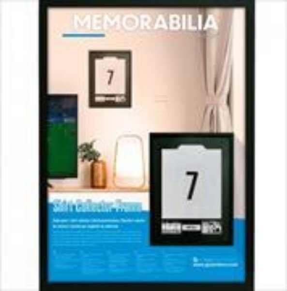 Bild von GBEYE - Shirt Collector Frame with Apertures - Black (60x80cm)