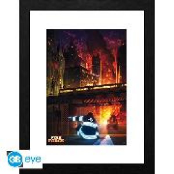 Bild von FIRE FORCE - Framed print "Spontaneous Human Combustion"