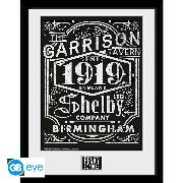 Bild von PEAKY BLINDERS - Framed print "Shelby Company"