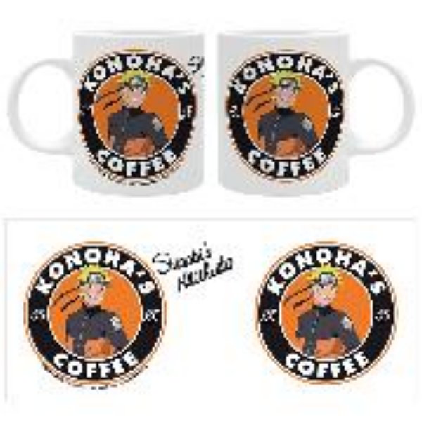 Bild von NARUTO SHIPPUDEN - Tasse- "KONOHA'S COFFEE"